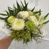 Florist Choice Green & White Arrangement